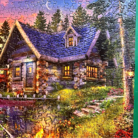 Cabin puzzle complete 500 piece - Picture 10 of 12